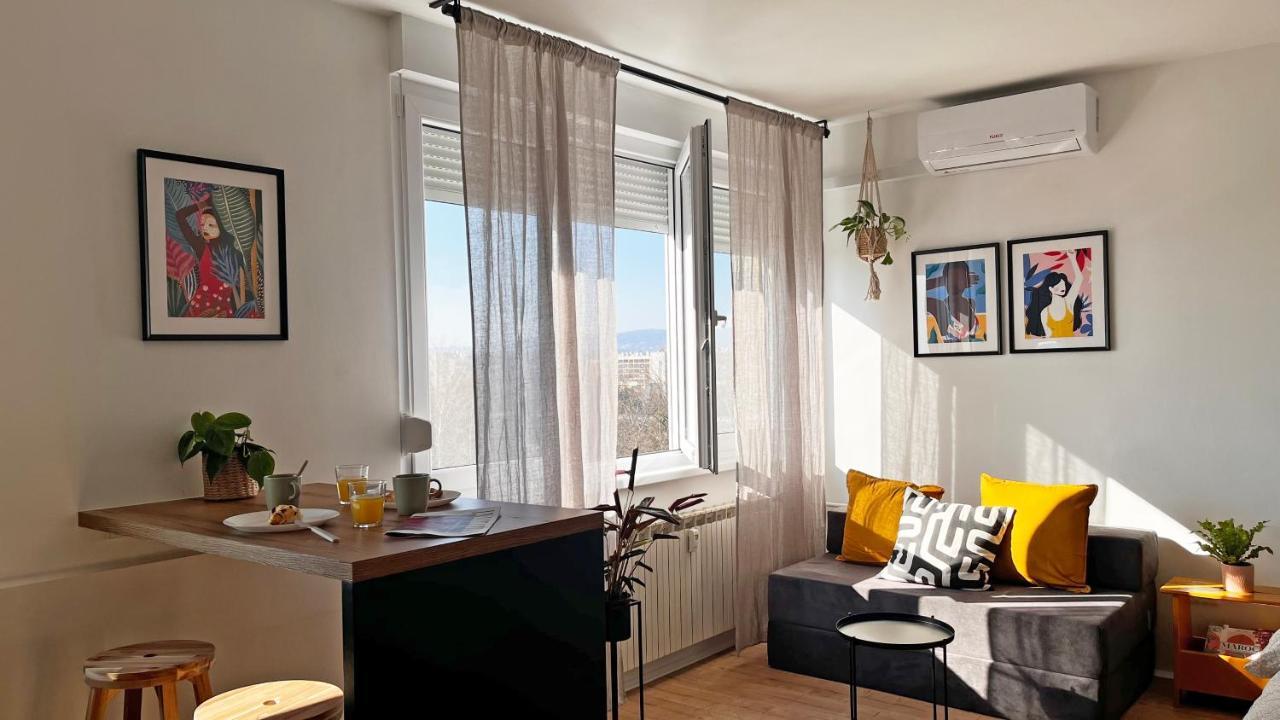 Studio apartman Siget II Zagreb Exteriör bild